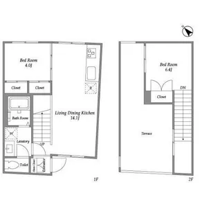 TAKANAWA NODE【1階】の間取り
