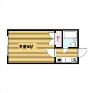 グリーンハイツ【106号室】の間取り