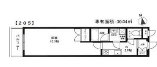 セレーノS2【2階】の間取り