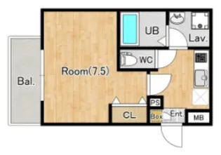 (仮称)ジーメゾン川口金山町【3階】の間取り