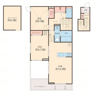 NEO K【2階】の間取り