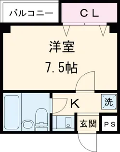 グレース板倉【3階】の間取り