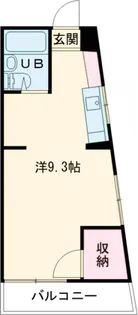 イズミ第二【3階】の間取り