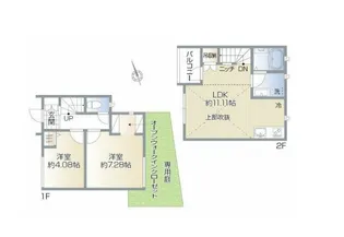 CS GARDEN 吉祥寺【5号室】の間取り