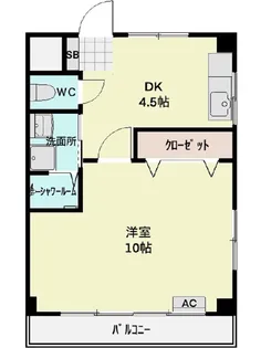ビレッタ静岡【903号室】の間取り
