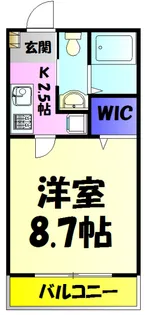 AJ津田沼Ⅲ【2階】の間取り