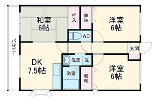 ハートピア2【2階】の間取り