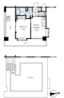 トーシンフェニックス桜上水弐番館【6階】の間取り