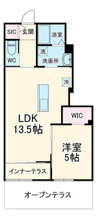 Ambitious【1階】の間取り