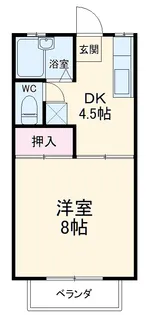 メゾン・ビアン【105号室】の間取り