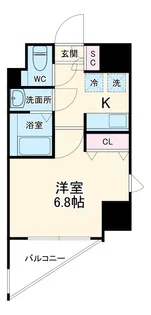 LiveCasa平塚【5階】の間取り