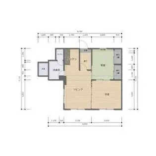 LA TERRACE星ヶ丘(旧ドリーム名東)【2階】の間取り