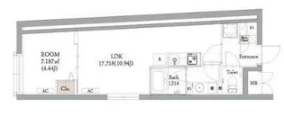 BLANCCOURT中野新橋【4階】の間取り