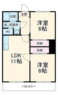メゾン相川A棟【2階】の間取り