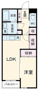 サボア【2階】の間取り