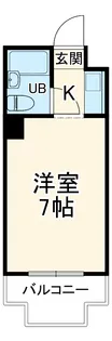 エレガンスフジ【3階】の間取り