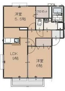 ファミーリェⅠ【2階】の間取り