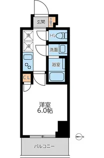オーキッドレジデンス西川口【5階】の間取り