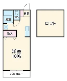 フレンズグロリア吉美【105号室】の間取り