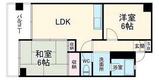 ビラフォレスタ【3階】の間取り