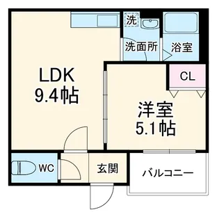 Primavera【1階】の間取り