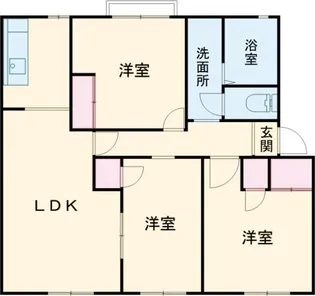 フレグランス井野【1階】の間取り
