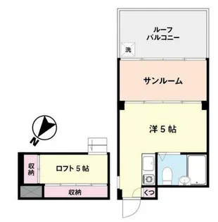 第2富士ビル【4階】の間取り