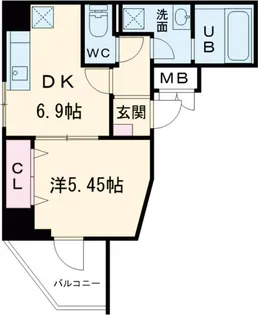 Daiwaグレイスメゾン亀戸【7階】の間取り