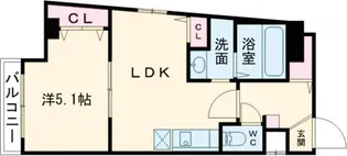 ArcResidence向島【1階】の間取り