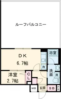 (仮称)PREMIUM CUBE東高円寺DEUX【4階】の間取り