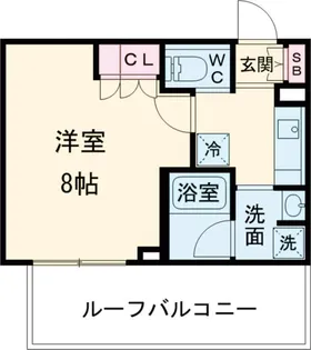 ブライズ世田谷桜【3階】の間取り