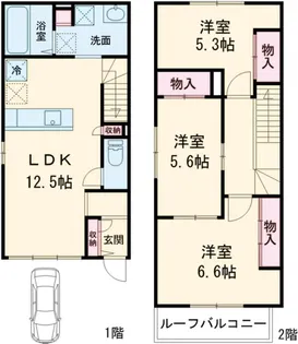 BCEL(ブセル)【A号室】の間取り
