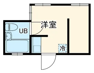 丸山アパート【206号室】の間取り