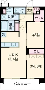 ルフォンプログレ高田馬場ノース【1階】の間取り