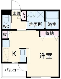 ヴィクトールⅥ【106号室】の間取り