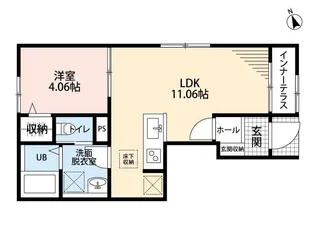 リーブルファイン春日部樋堀【1階】の間取り