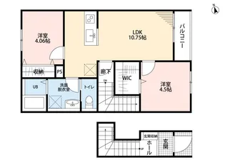 リーブルファイン春日部樋堀【2階】の間取り