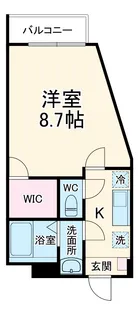 アザーレ・ディオン三田【3階】の間取り