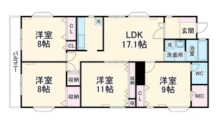 リビングシェド【2階】の間取り