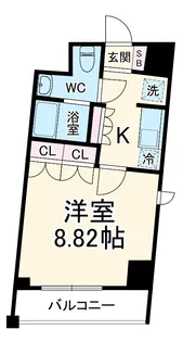 レノス新子安【5階】の間取り