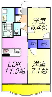 サンドプレイス【3階】の間取り