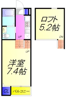 Vista Collina【2階】の間取り