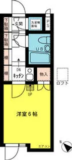 シティアビタ吉野町【1階】の間取り