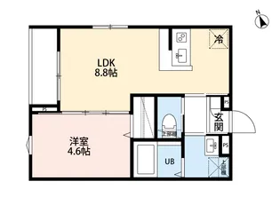 robot home 上溝【2階】の間取り