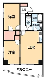 ISM八王子【6階】の間取り