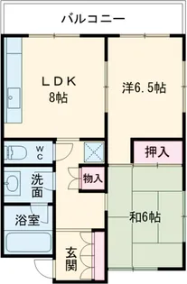 プレジュール【101号室】の間取り