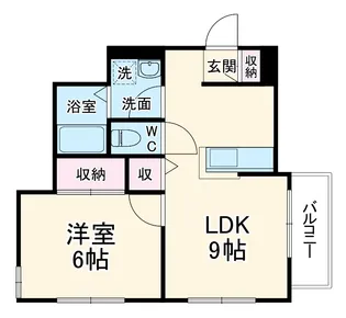 フォレスタAK【2階】の間取り