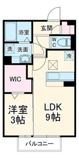 サウススクエア 5番館【1階】の間取り