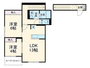 IE【2階】の間取り