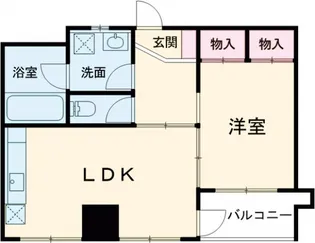 ピアビル【4階】の間取り
